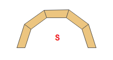 Расчет сегментов для арки