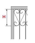 Cálculo de barras de metal nas fiestras