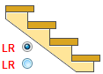 Perhitungan tangga logam yang dilas dengan bowstring zigzag